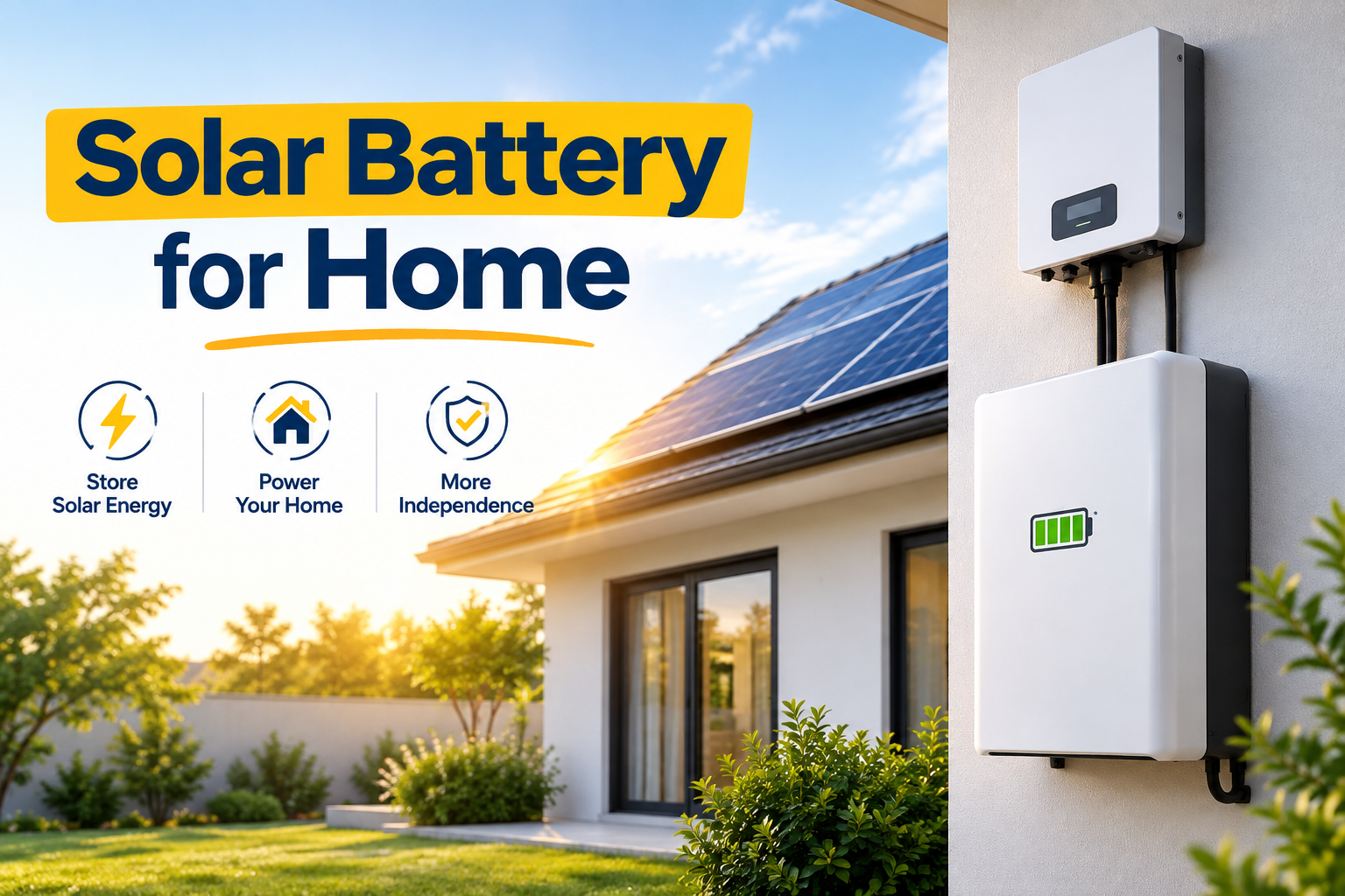 solar battery for home