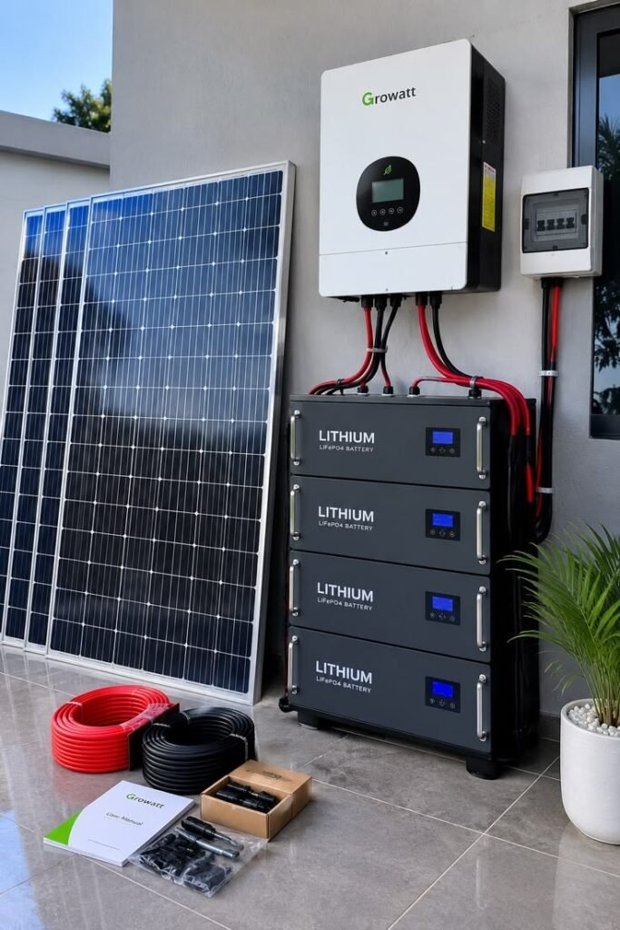 Growatt solar inverter